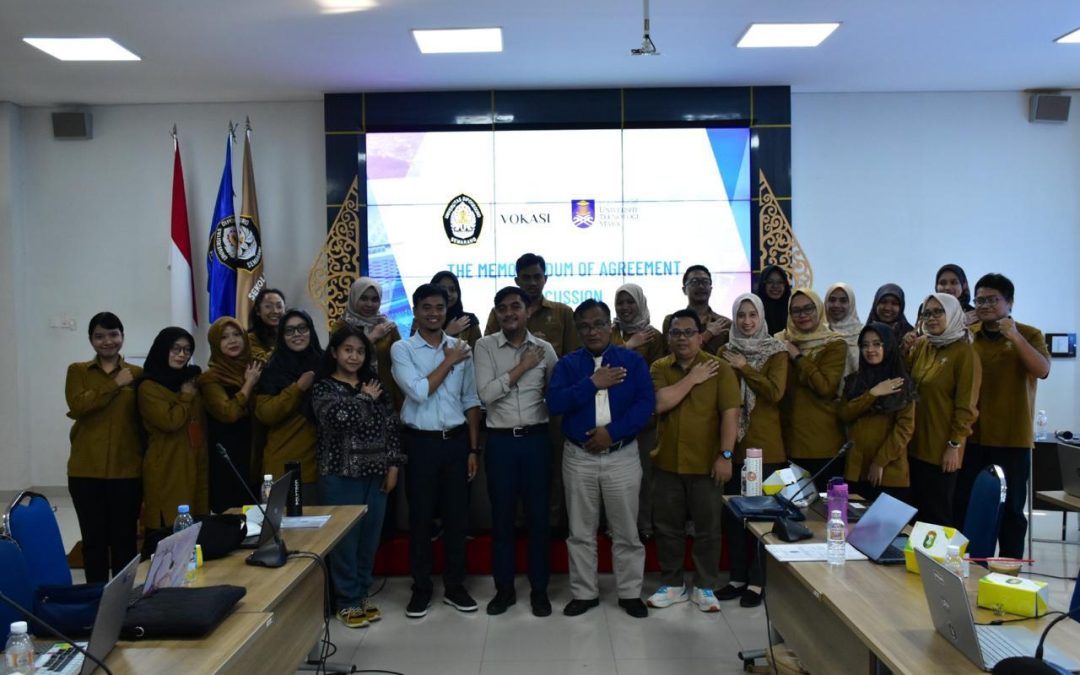Memorandum of Agreement (MoA) between Sekolah Vokasi UNDIP and Universiti Teknologi MARA Malaysia (UiTM): Enhancing Collaboration and International Cooperation