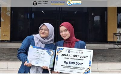 Selamat! Mahasiswa Akuntansi Perpajakan Raih Juara Terfavorit dalam Mercu Buana Equity Research Competition 2025 di Yogyakarta